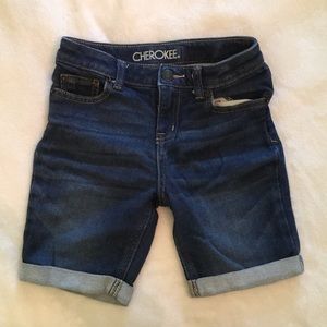 Cherokee Girls’ Bermuda Jean Shorts